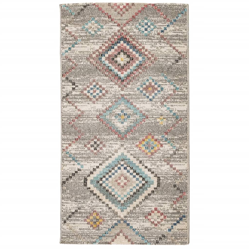 vidaXL Teppich ARBIZU Indoor und Outdoor Vintage-Design 80x150cm