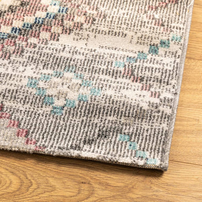 vidaXL Teppich ARBIZU Indoor und Outdoor Vintage-Design 80x150cm