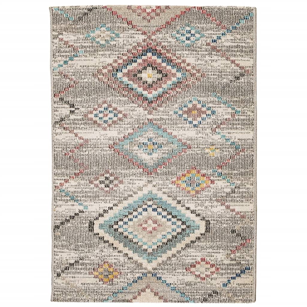 vidaXL Teppich ARBIZU Indoor und Outdoor Vintage-Design 160x230 cm
