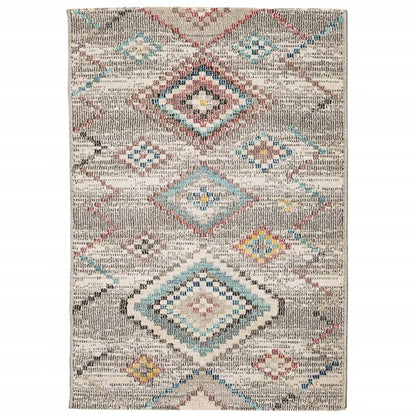 vidaXL Teppich ARBIZU Indoor und Outdoor Vintage-Design 160x230 cm