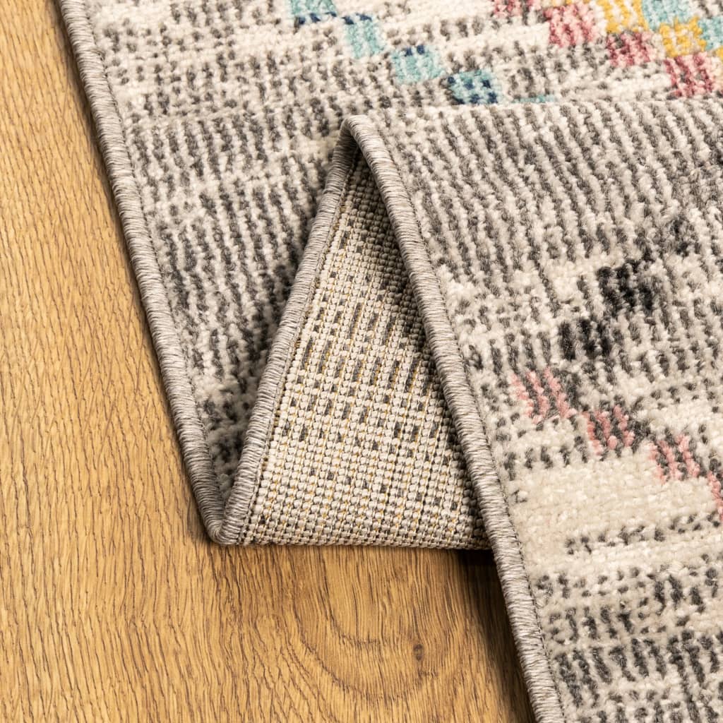 vidaXL Teppich ARBIZU Indoor und Outdoor Vintage-Design 160x230 cm
