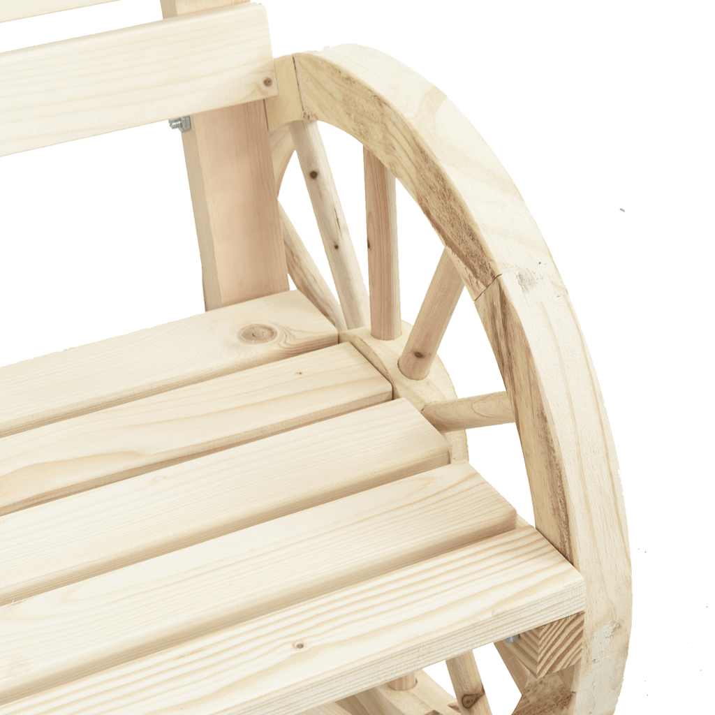 vidaXL 4-tlg. Garten-Lounge-Set Massivholz Tanne