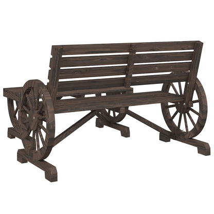 vidaXL Salon de jardin 4 pcs Bois de sapin massif