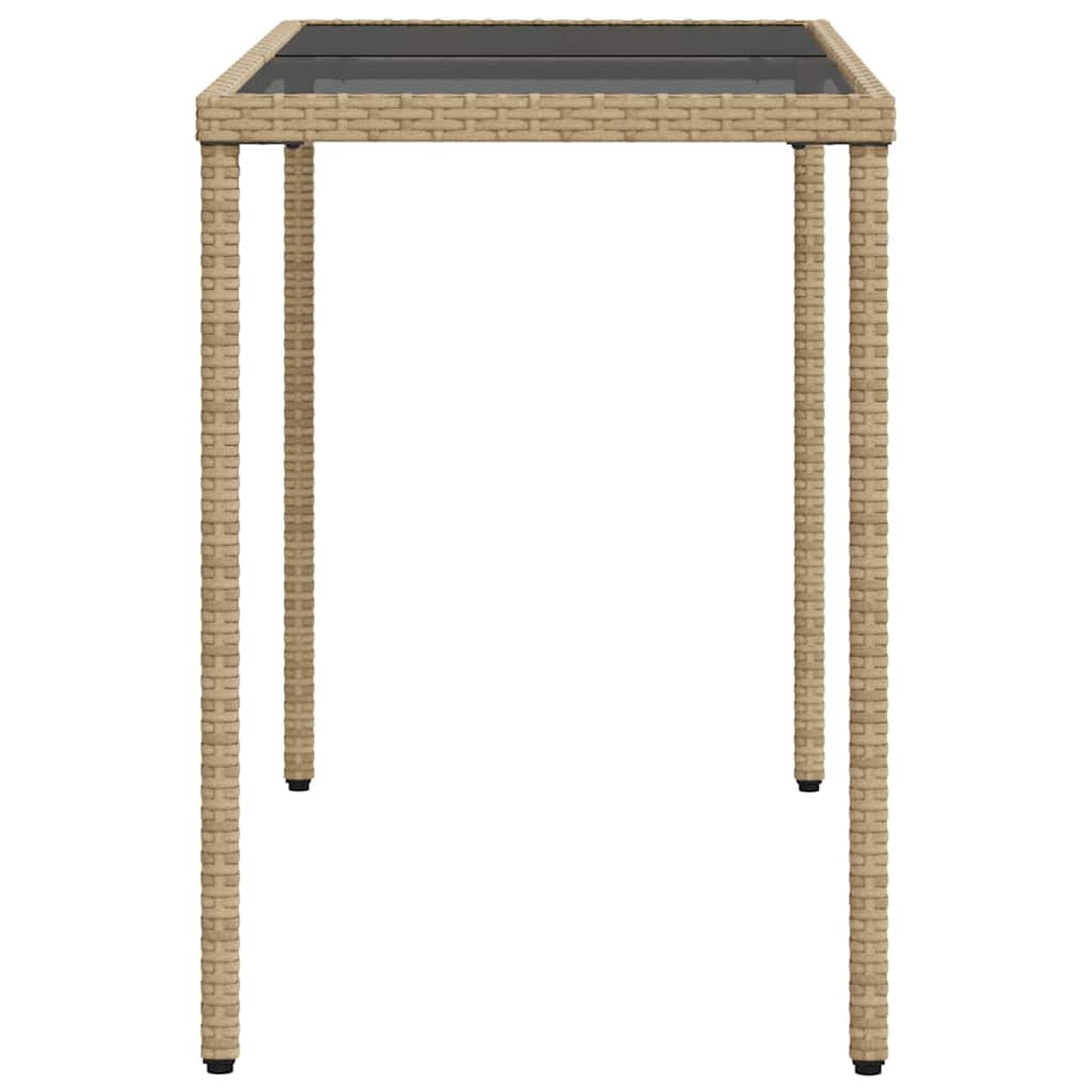vidaXL Salon de jardin 5 pcs avec coussins mélange beige résine tressée