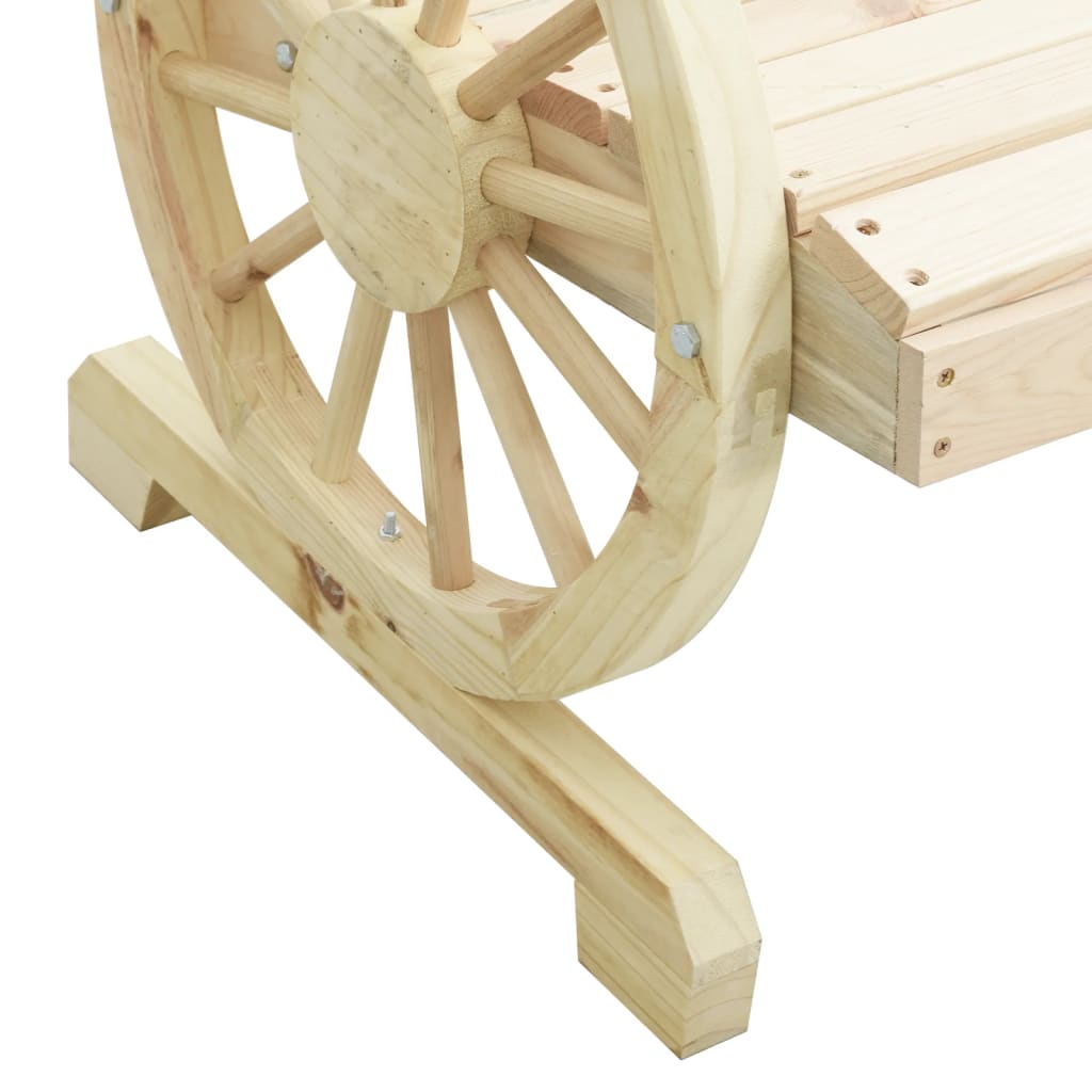 vidaXL Chaise de jardin Adirondack en sapin massif