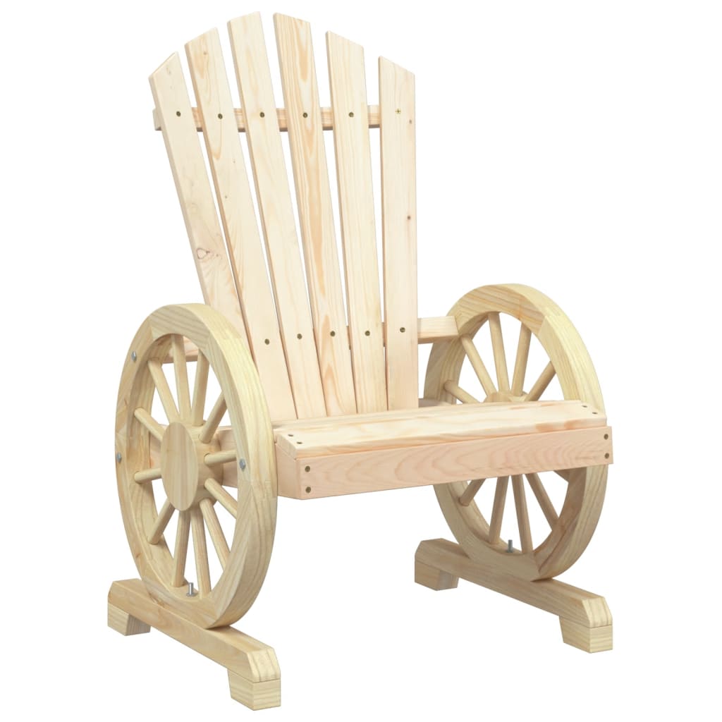 vidaXL Chaises de jardin Adirondack 2 pcs Bois de sapin massif
