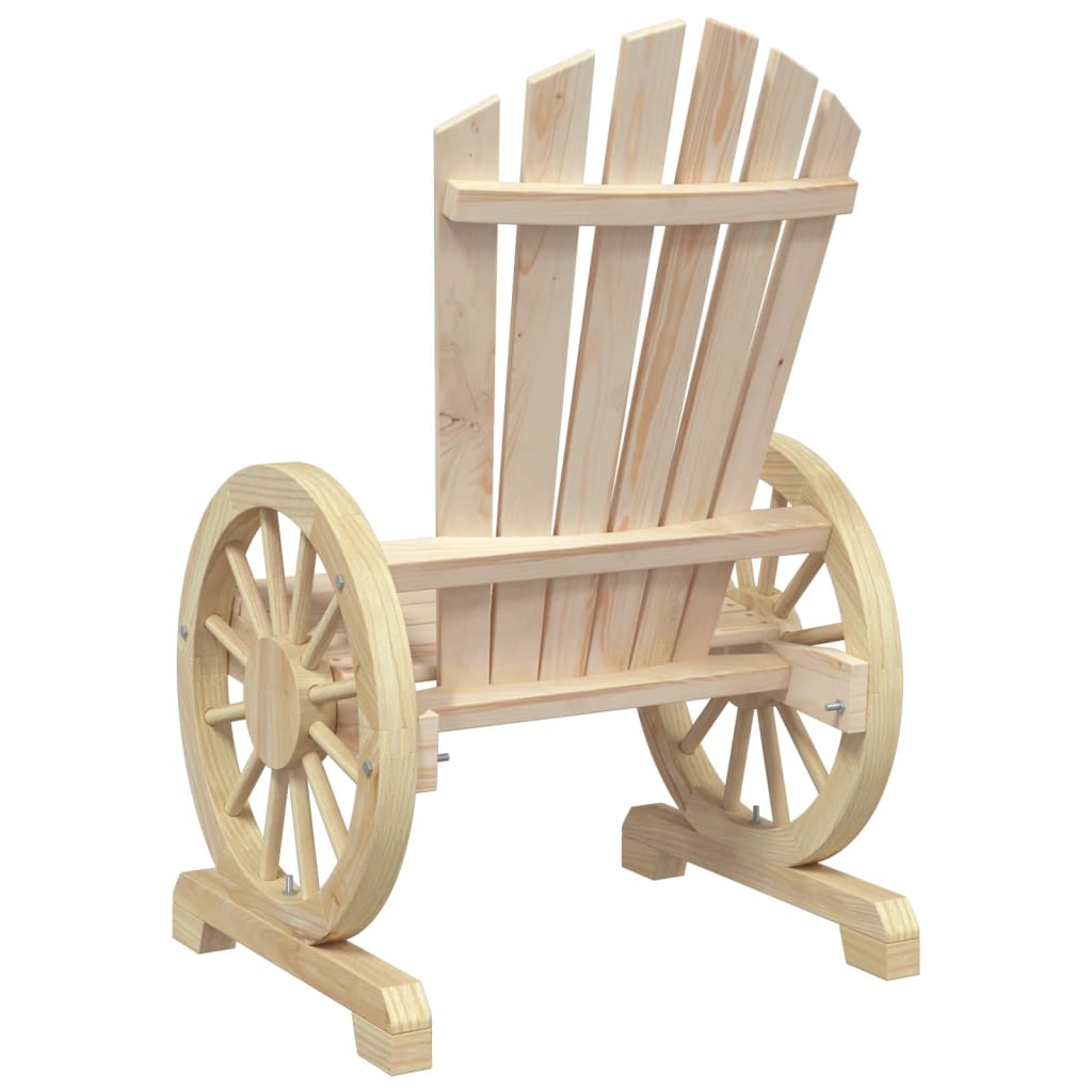 vidaXL Chaises de jardin Adirondack 2 pcs Bois de sapin massif