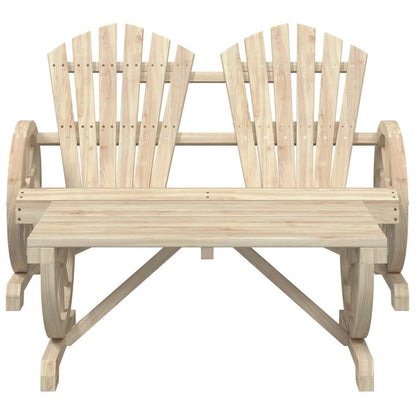 vidaXL 2-tlg. Garten-Lounge-Set Massivholz Tanne