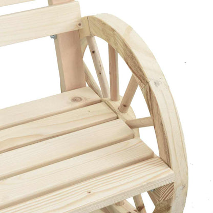 vidaXL Chaises de jardin 2 pcs 58x58x78,5 cm Bois de sapin massif