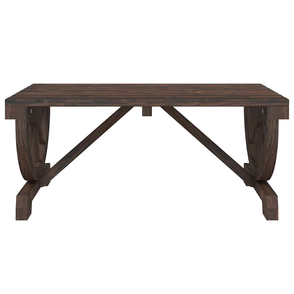 vidaXL Table basse de jardin 90x50x40 cm en sapin massif
