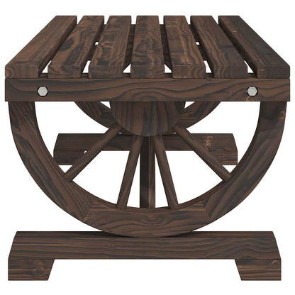 vidaXL Table basse de jardin 90x50x40 cm en sapin massif