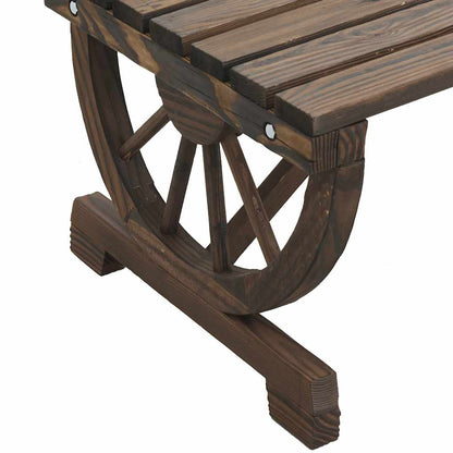 vidaXL Table basse de jardin 90x50x40 cm en sapin massif