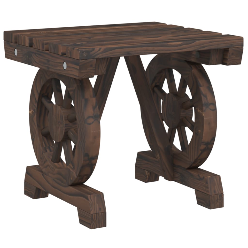 vidaXL Garten-Fußhocker 40x36,5x38,5 cm Massivholz Tanne