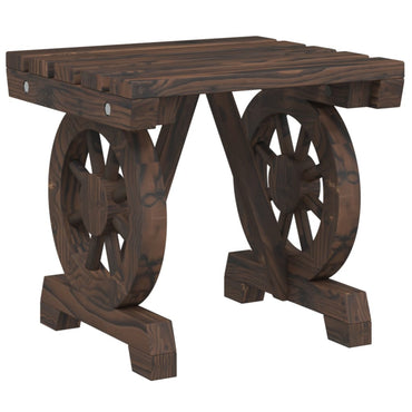 vidaXL Garten-Fußhocker 40x36,5x38,5 cm Massivholz Tanne