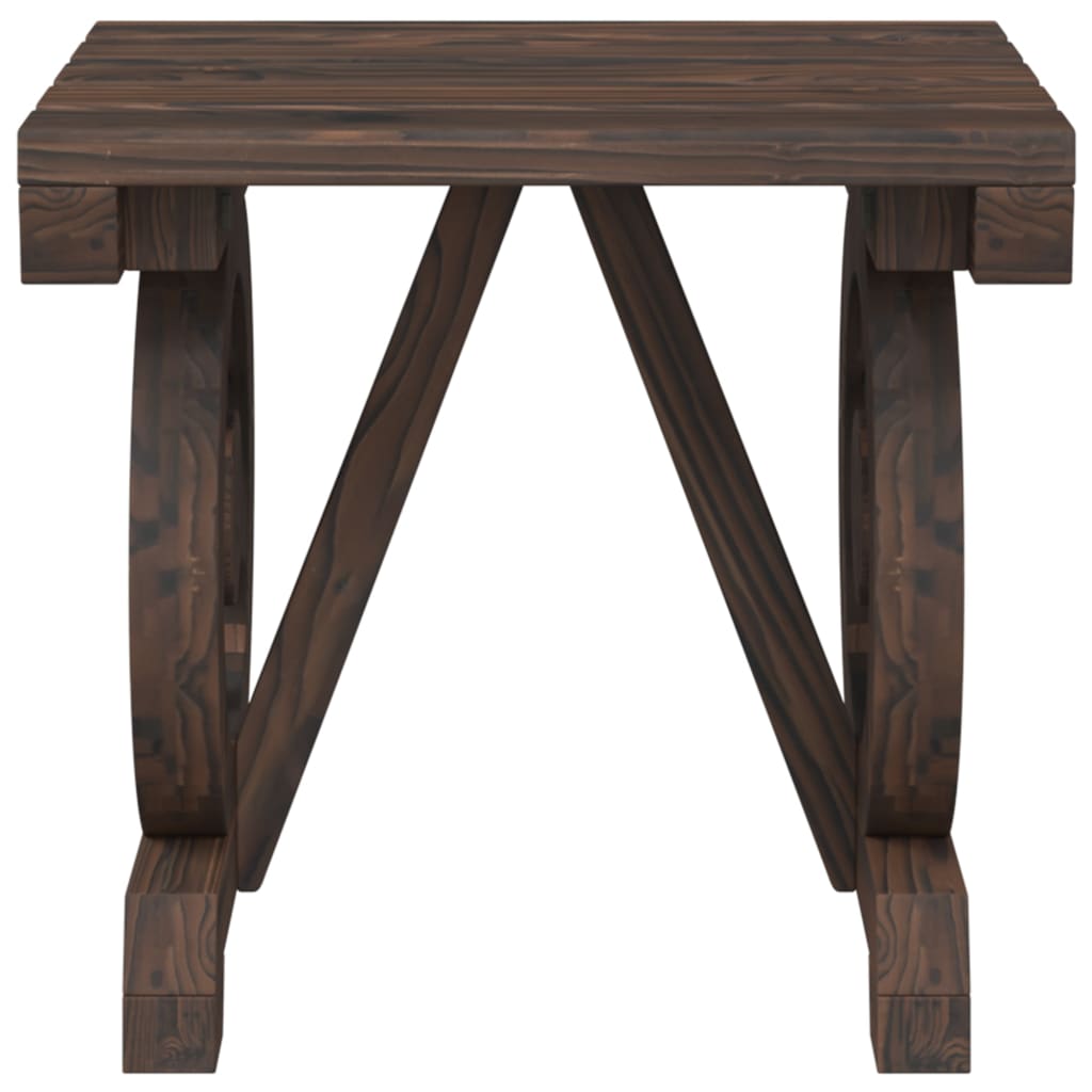 vidaXL Garten-Fußhocker 40x36,5x38,5 cm Massivholz Tanne