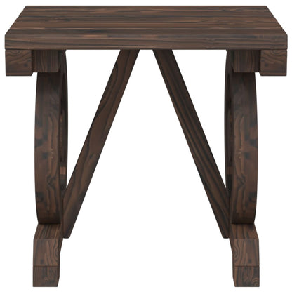 vidaXL Garten-Fußhocker 40x36,5x38,5 cm Massivholz Tanne