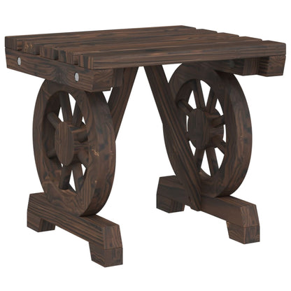 vidaXL Garten-Fußhocker 40x36,5x38,5 cm Massivholz Tanne