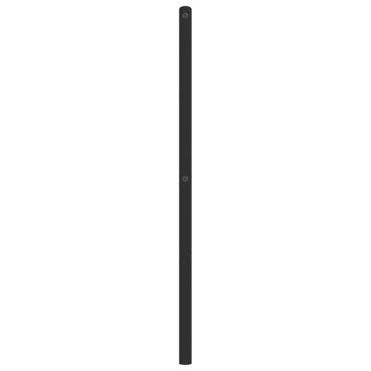 vidaXL Ersatz-Kopfteil Metall Schwarz 107 cm