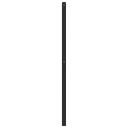 vidaXL Ersatz-Kopfteil Metall Schwarz 200 cm