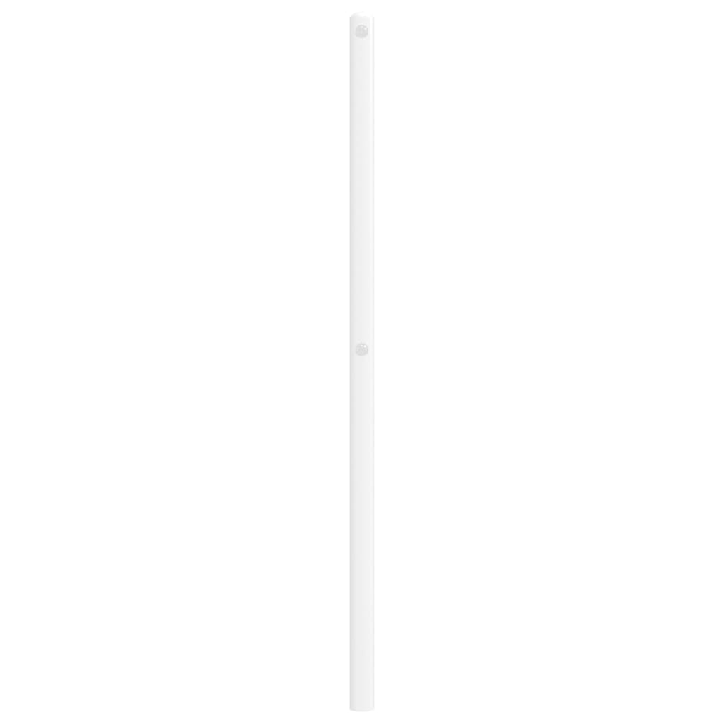 vidaXL Ersatz-Kopfteil Metall Weiß 90 cm