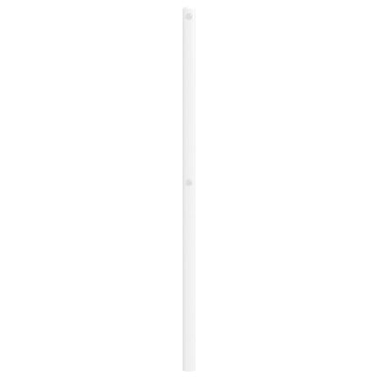 vidaXL Ersatz-Kopfteil Metall Weiß 90 cm