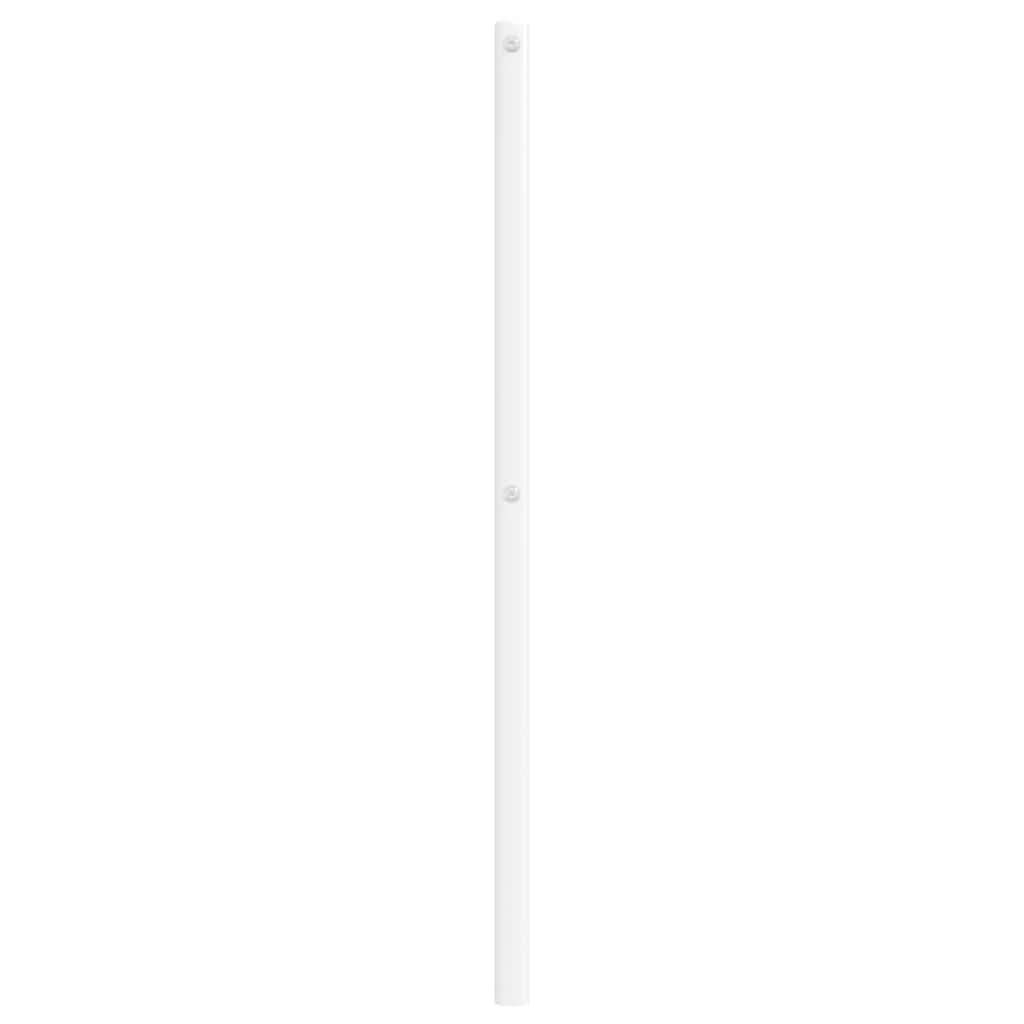 vidaXL Ersatz-Kopfteil Metall Weiß 100 cm