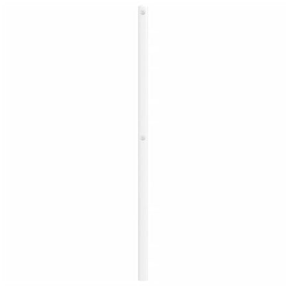 vidaXL Ersatz-Kopfteil Metall Weiß 150 cm