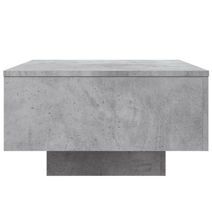 vidaXL Couchtisch Betongrau 55x55x31 cm Holzwerkstoff