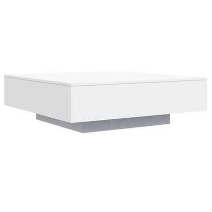 vidaXL Couchtisch Weiß 100x100x31 cm Holzwerkstoff