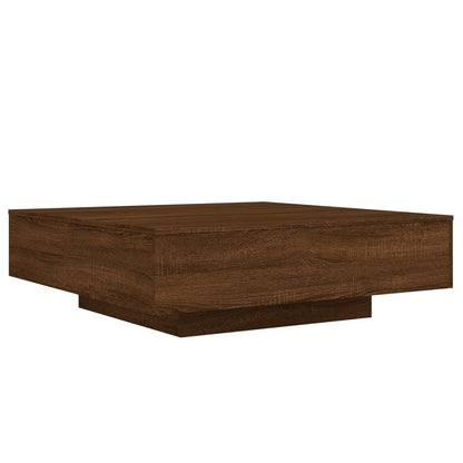 vidaXL Couchtisch Braun Eichen-Optik 100x100x31 cm Holzwerkstoff