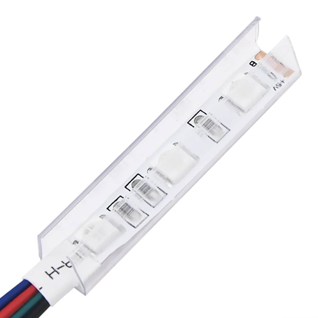 vidaXL Armoirette avec lumières LED Chêne fumé Bois d'ingénierie