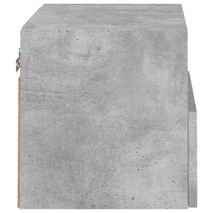 vidaXL TV-Wandschränke 2 Stk. Betongrau 40x30x30 cm Holzwerkstoff