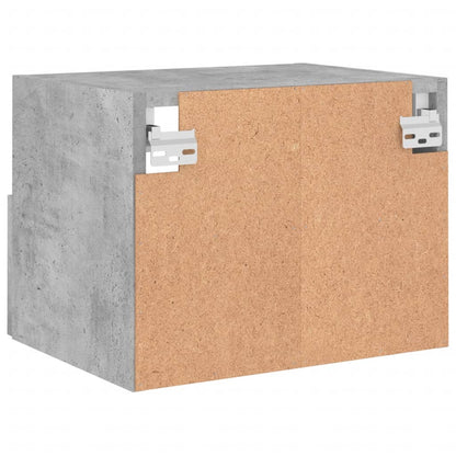 vidaXL TV-Wandschränke 2 Stk. Betongrau 40x30x30 cm Holzwerkstoff