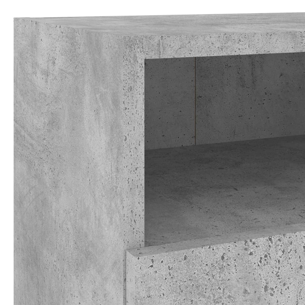 vidaXL TV-Wandschränke 2 Stk. Betongrau 40x30x30 cm Holzwerkstoff