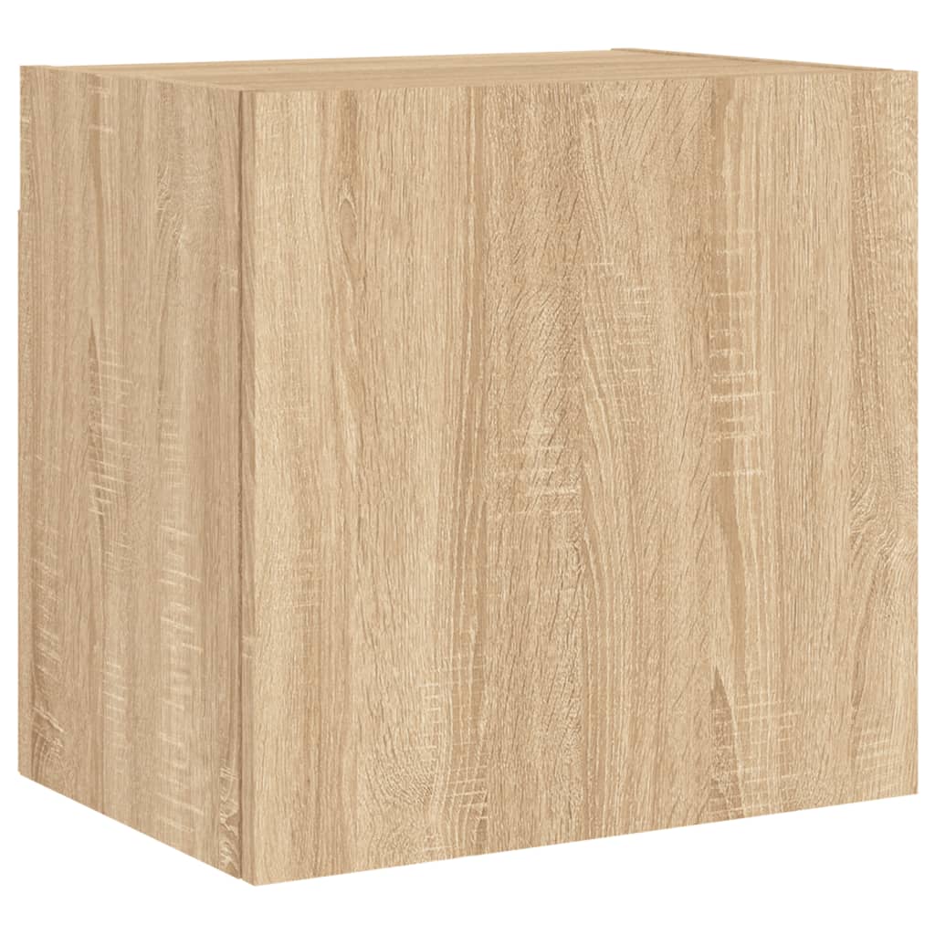 vidaXL TV-Wandschränke 2 Stk. Sonoma-Eiche 40,5x30x40 cm Holzwerkstoff
