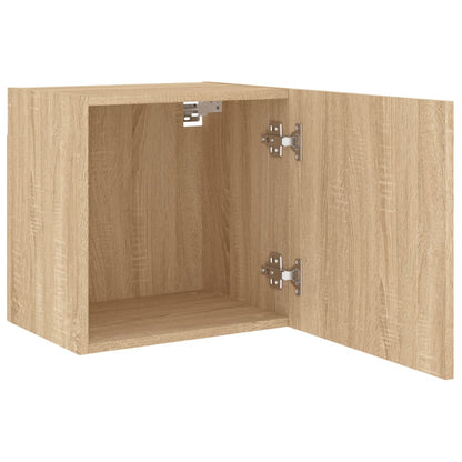 vidaXL TV-Wandschränke 2 Stk. Sonoma-Eiche 40,5x30x40 cm Holzwerkstoff