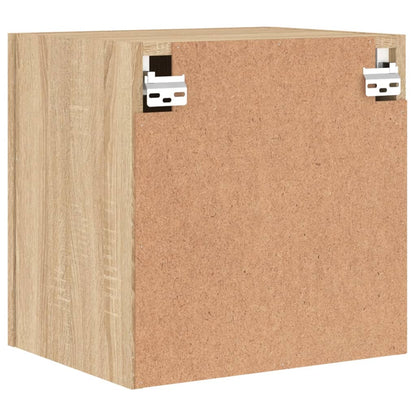 vidaXL TV-Wandschränke 2 Stk. Sonoma-Eiche 40,5x30x40 cm Holzwerkstoff