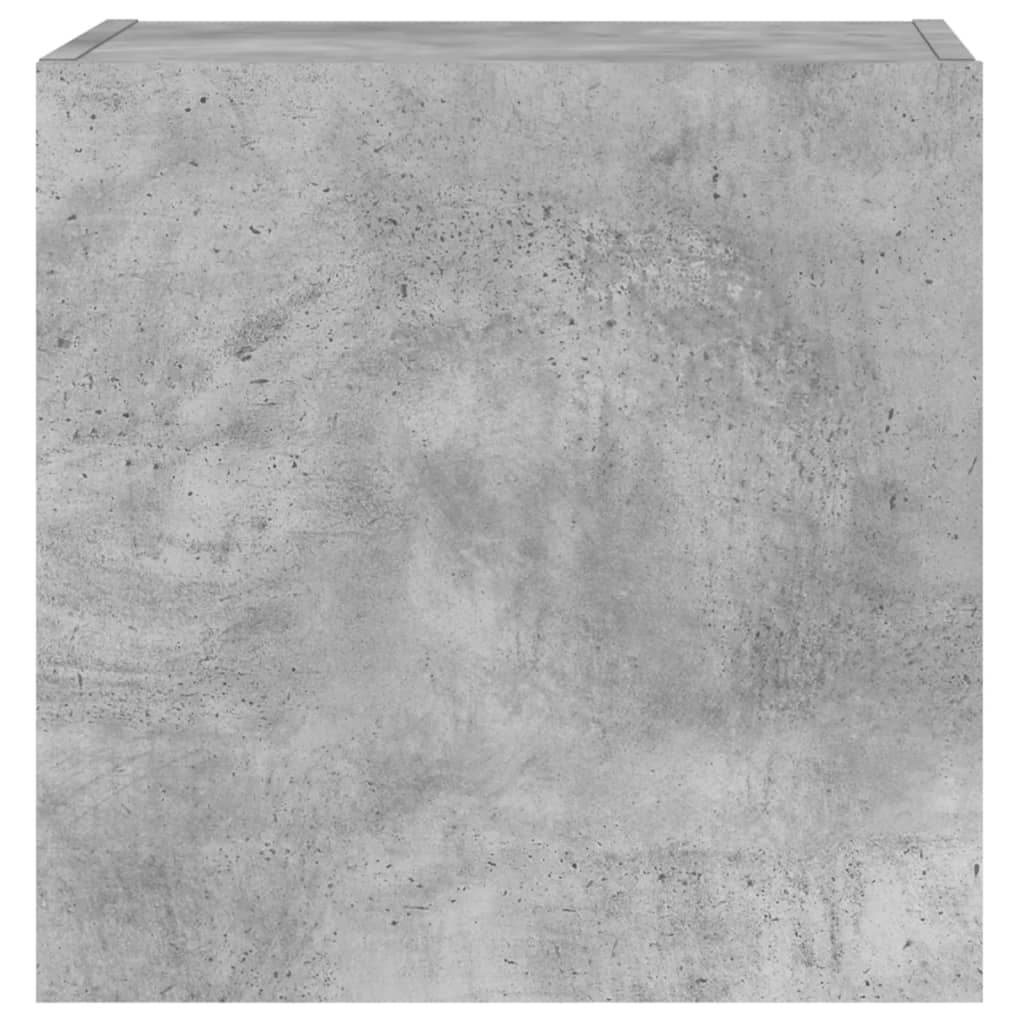 vidaXL TV-Wandschrank Betongrau 40,5x30x40 cm Holzwerkstoff