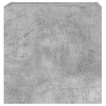 vidaXL TV-Wandschrank Betongrau 40,5x30x40 cm Holzwerkstoff