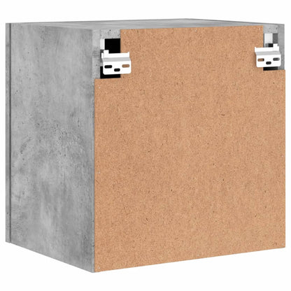 vidaXL TV-Wandschrank Betongrau 40,5x30x40 cm Holzwerkstoff