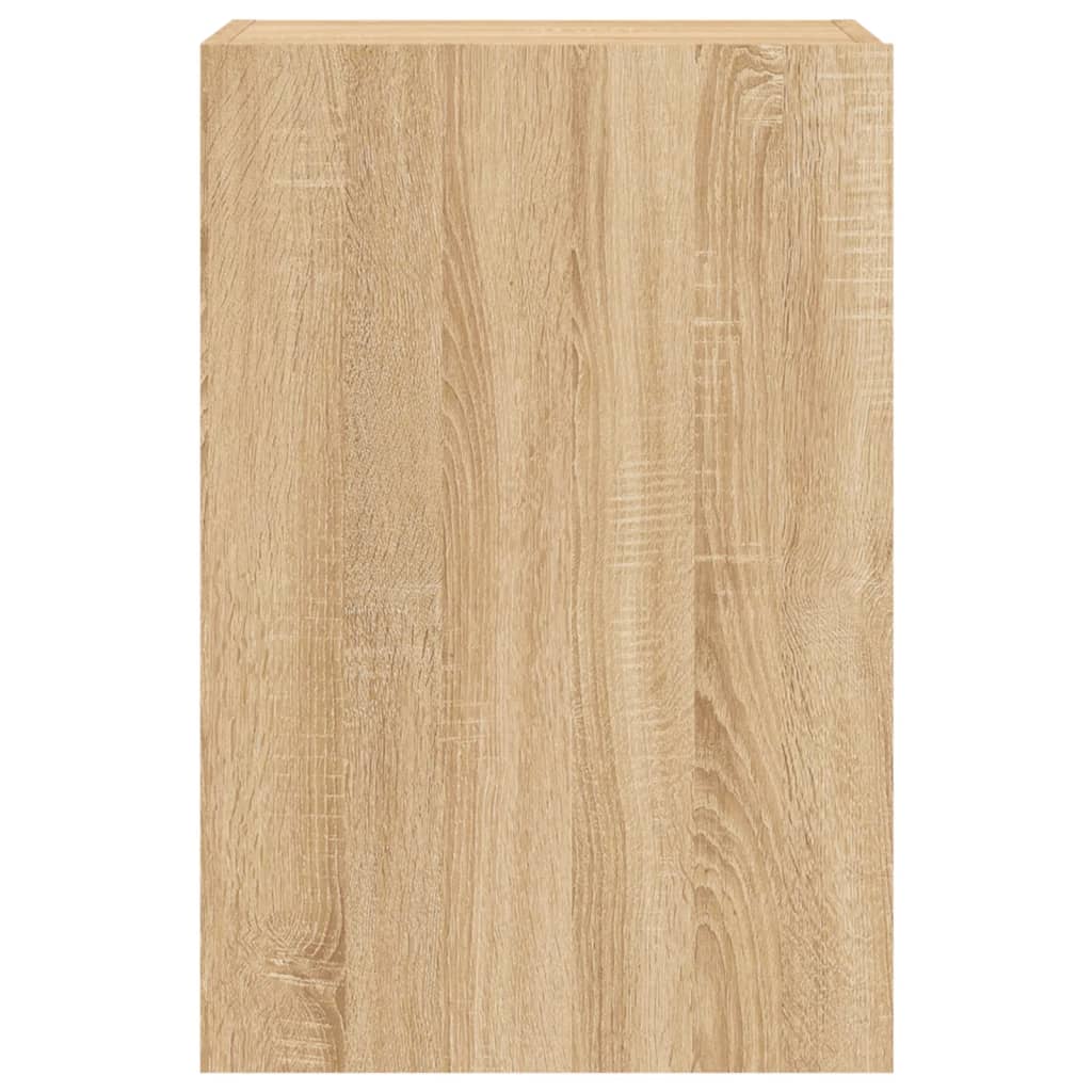 vidaXL TV-Wandschrank Sonoma-Eiche 40,5x30x60 cm Holzwerkstoff