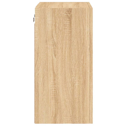 vidaXL TV-Wandschrank Sonoma-Eiche 40,5x30x60 cm Holzwerkstoff