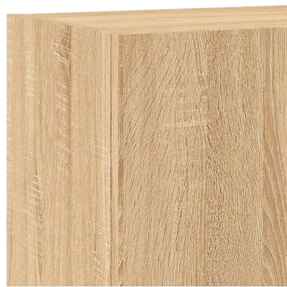 vidaXL TV-Wandschrank Sonoma-Eiche 40,5x30x60 cm Holzwerkstoff