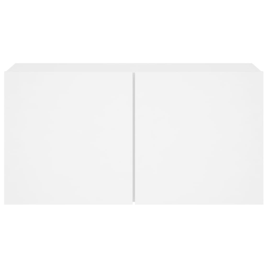 vidaXL TV-Wandschrank Weiß 80x30x41 cm