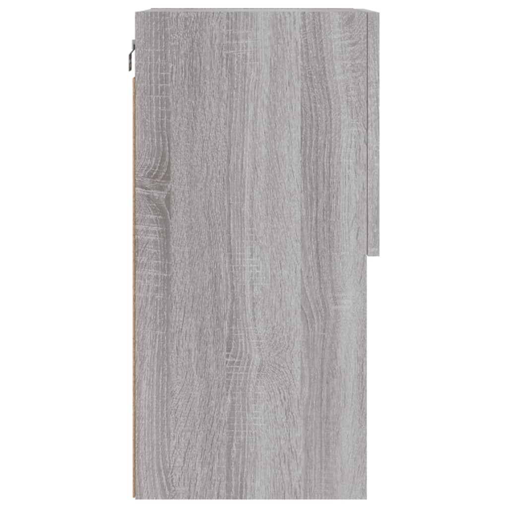 Meuble TV vidaXL avec lumières LED gris Sonoma 40,5x30x60 cm