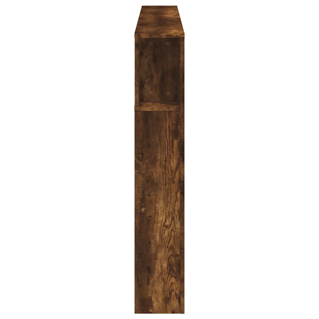 vidaXL LED-Kopfteil Räuchereiche 180x18,5x103,5 cm Holzwerkstoff