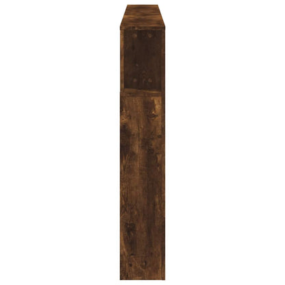 vidaXL LED-Kopfteil Räuchereiche 200x18,5x103,5 cm Holzwerkstoff
