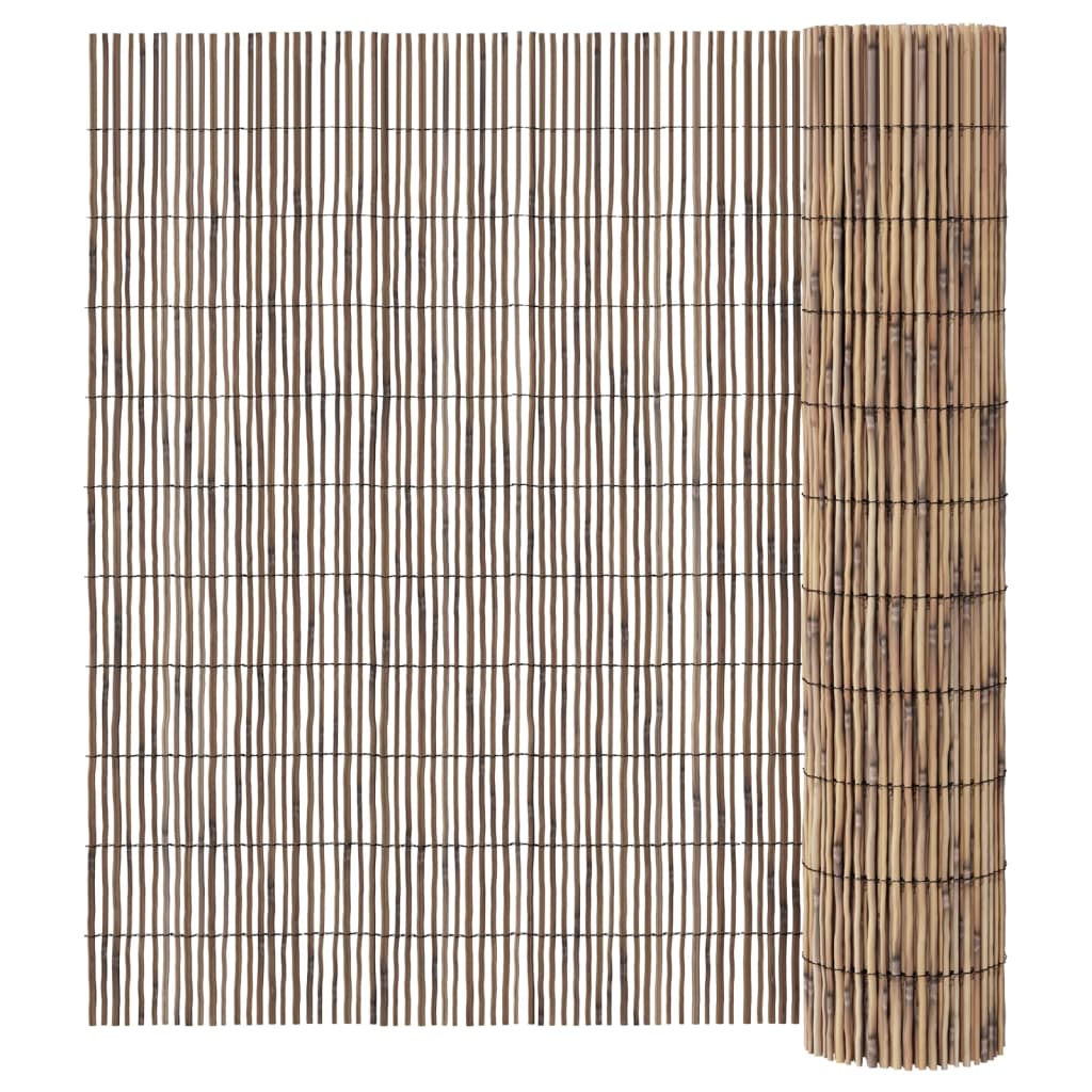 vidaXL Gartenzaun 600x100 cm Schilf