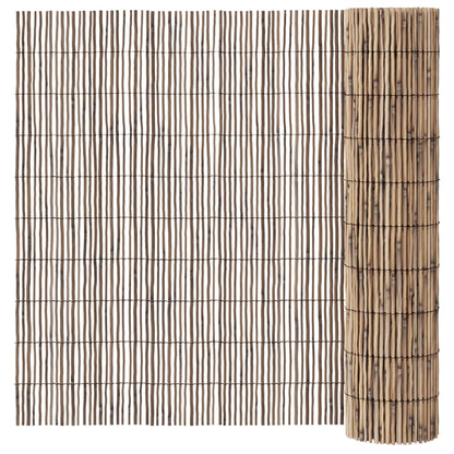 vidaXL Gartenzaun 500x90 cm Schilf