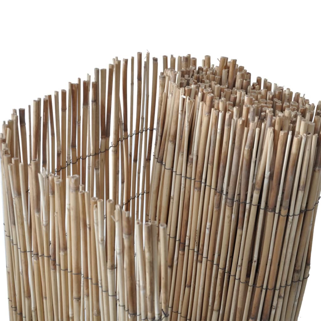 vidaXL Gartenzaun 500x90 cm Schilf